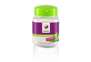 natusweet Stevia Kristalle+ 250 g:    eignen sich zum Kochen und Backen    enthält hochwertige Steviolglycoside  