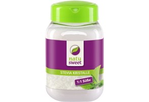 Natusweet Stevia Kristalle 400 g:    eignen sich zum Kochen, Backen und Verfeinern   enthält hochwertige Steviol